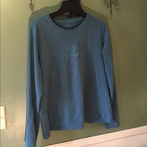 💥Life is good shirt. Small